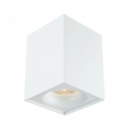 Oswietlenie-sufitowe - oprawa sufitowa kwadratowa natynkowa gu10 ozzo  sofia square 1w/w 