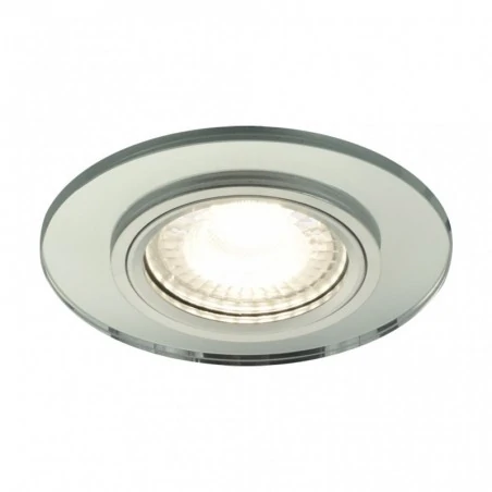 Oprawy-halogenowe - vigo-11g-s/ch oczko sufitowe podtynkowe szklane ozzo 