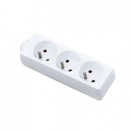 Przedluzacze-elektryczne - 6607 potrójna listwa zasilająca 3-metrowa z/u 3x230v silo lvt 