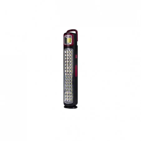 Latarki-warsztatowe - lampka led warsztatowa z panelem solarnym 12,8w led+ cob solar 0536 lvt 