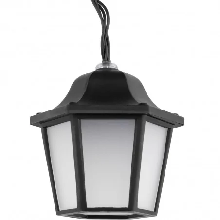 Swiecace-kule-i-girlandy - ogrodowa girlanda solarna latarenki z ciepłym światłem 10xled 3,8m 3000k aria lumiled 