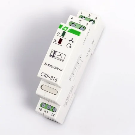 Przekazniki-kontroli-faz - przekaźnik zaniku fazy ckf-316 f&f 