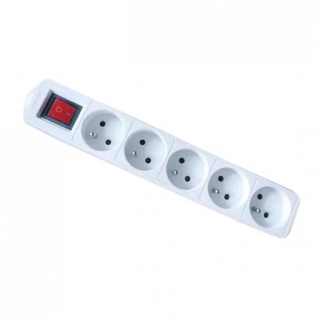 Przedluzacze-elektryczne - przedłużacz na 5 gniazd z/u biały 1,5m silo 6610 lvt 