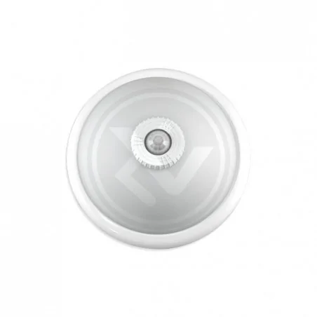 Plafony - okrągły plafon na dwie żarówki e27 z czujnikiem ruchu 4982 lvt 