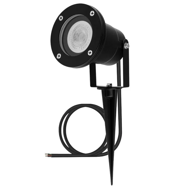 Lampy-solarne - wbijany reflektor ogrodowy wodoszczelny ip65 gu10 horti lumogr0605 lumiled firmy LUMILED 