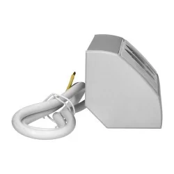 Gniazda-meblowe - or-gm-9039/g gniazdo meblowe podszafkowe szaro-srebrne 2x2p+z+usb a+c orno 