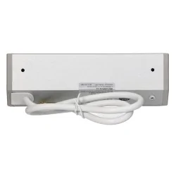 Gniazda-meblowe - or-gm-9039/g gniazdo meblowe podszafkowe szaro-srebrne 2x2p+z+usb a+c orno 