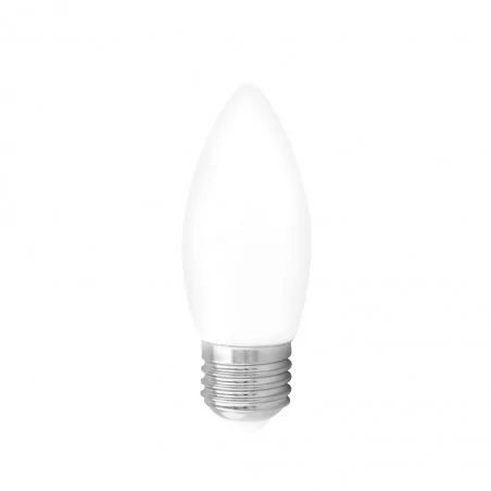 Gwint-trzonek-e27 - elb064nw żarówka led e27 6w c37 świeczka neutralna 4000k  490 lm inq 