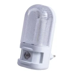 Lampki-do-kontaktu - lampka nocna led z czujnikiem zmierzchu do kontaktu ln-08 