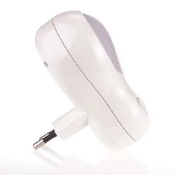 Lampki-do-kontaktu - ln-11 mini lampka wtykowa led do kontaktu z wyłącznikiem ciepłe światło rum-lux 
