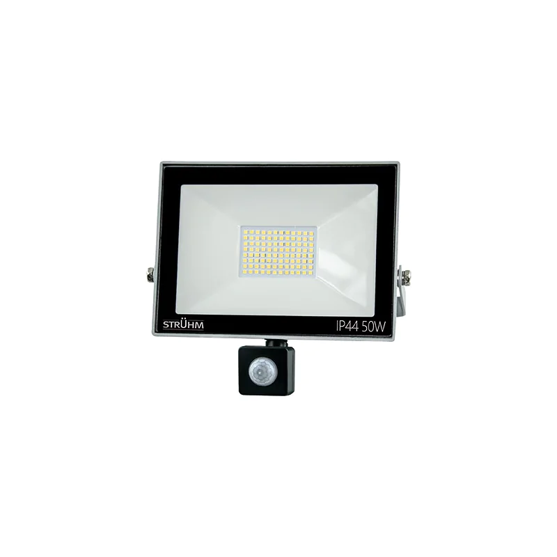 Oświetlenie zewnętrzne- naświetlacze LED z czujnikiem ruchu