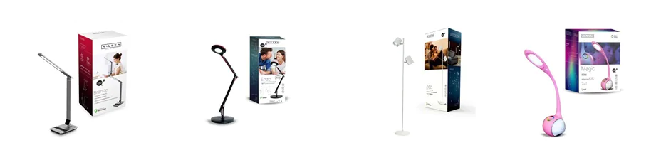 Wielofunkcyjne lampki biurkowe led marki NILSEN