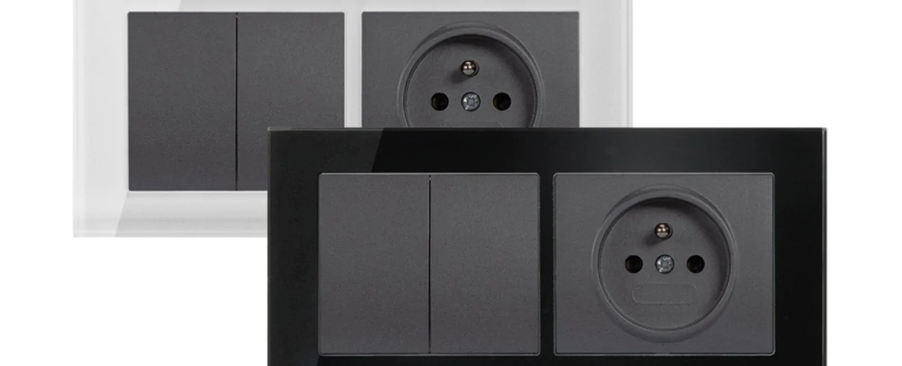 Stylowe i nowoczesne włączniki i gniazda firmy ABEX